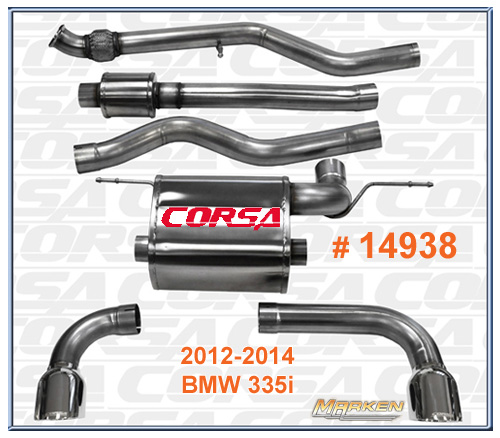 Corsa Extreme Exhaust For Ford F150 14760 14759 14387